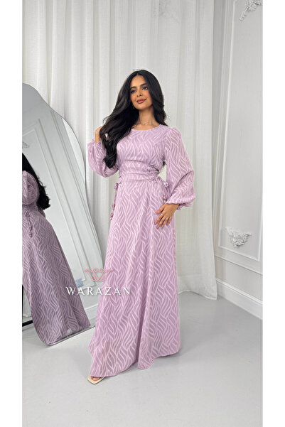 Warazan A long, soft dress with wide sleeves