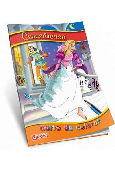 unicart Cinderella coloring book