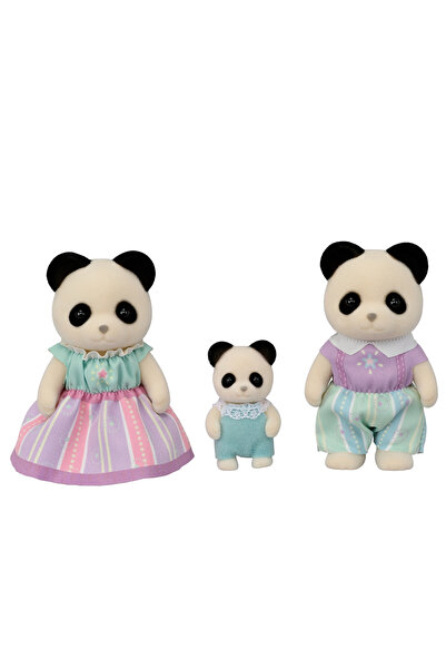 Epoch Figurine Sylvanian Families-Familia Ursuletilor Panda Trio
