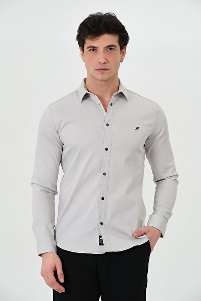 PIQUE CĂMAȘĂ BĂRBAȚI Cămașă pentru bărbați din Lycra cu închidere cu capse