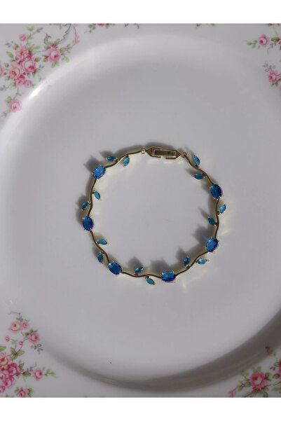 Reorah Collection Mavi Tulip Garden Bileklik