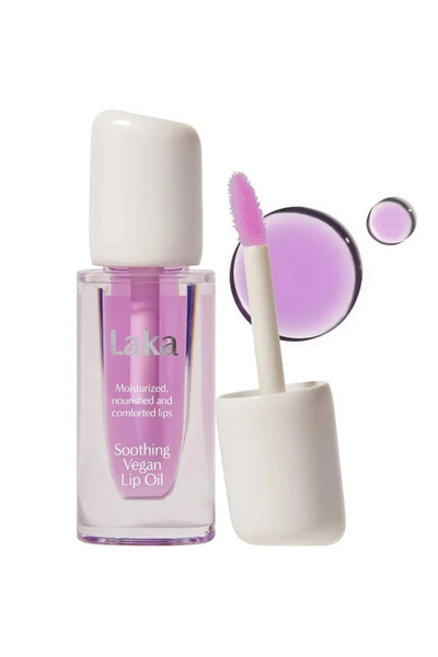 Laka Soothing Vegan Lip Oil Ulei de buze Calming Purple 4.5 ml
