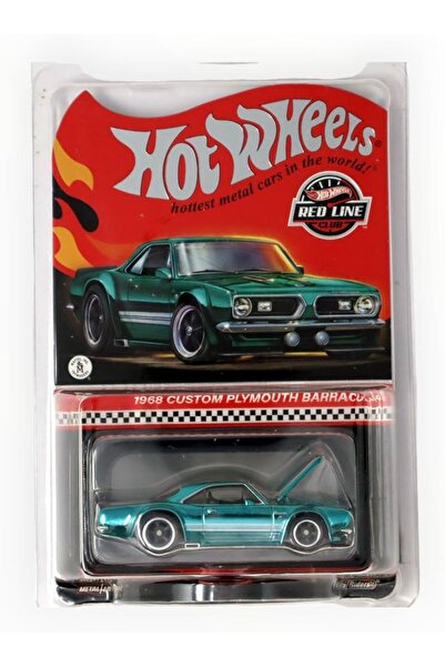 HOT WHEELS Collectors RLC Exclusive 1968 Plymouth Barracuda Chrome