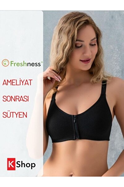 Freshness 1061 Sutien medical pentru femei, din bumbac, cu deschidere frontal...
