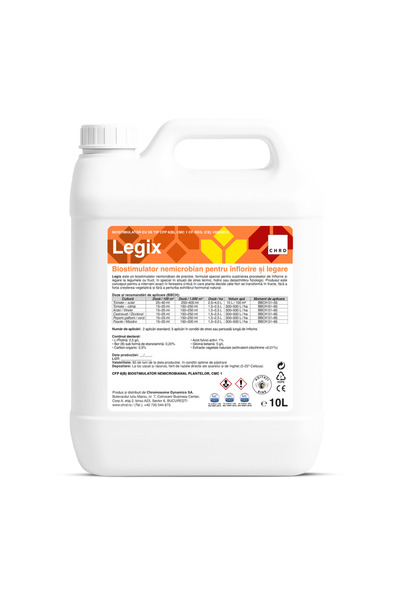 CHRD LEGIX, Биостимулатор за подпомагане на цъфтежа и образуването на плодове...