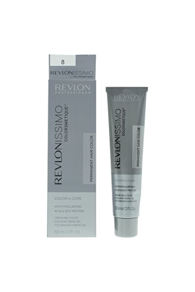 Revlon , Revlonissimo Colorsmetique, Hyaluronic Acid, Permanent Hair Dye, 8 L...