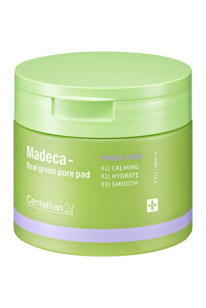 Centellian24 Madeca Real Green Pore Pad Toner de fata dischete 60 buc