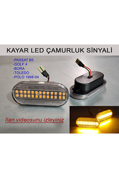 GCP German Car Parts Kayar LED Çamurluk Sinyali - BORA GOLF 4 PASSAT TOLEDO