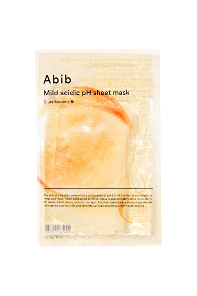 Abib Mild Acidic ph Sheet Mask Glutatiosome Fit Masca de fata 24 ml