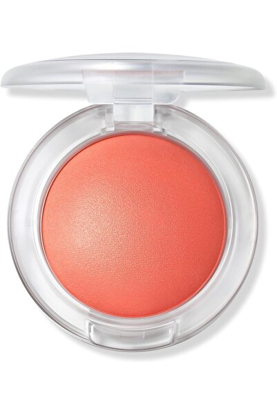 MAC Cosmetics أحمر خدود مضغوط من جلو بلاي، لون الخوخ، 0.26 أونصة