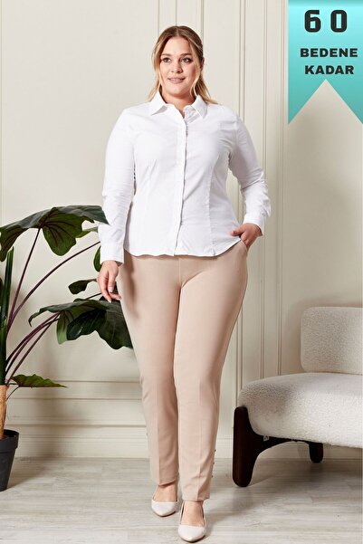 Elmas Tesettür Γυναικεία Ρούχα Τεσεττούρ μεγάλου μεγέθους με καρφιά και παγιέ...