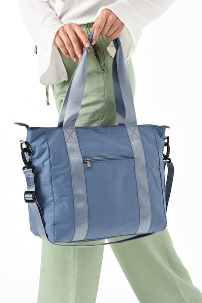 Sanmorris Жіноча водостійка парашутна тканина з 2 відділеннями та регульовани...