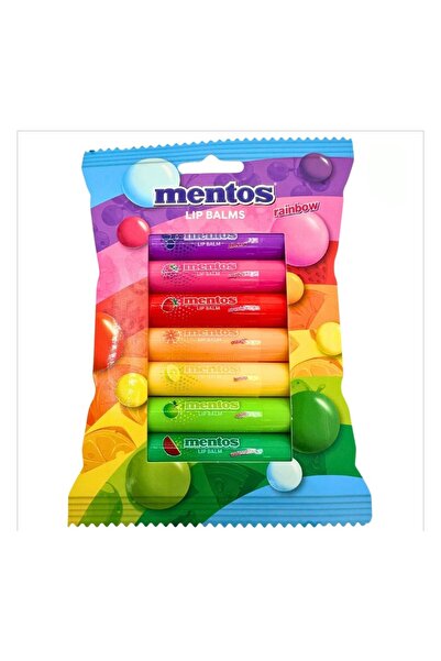Mentos Rainbow lip balm set, 7 x 3 g
