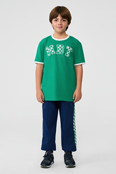 NBT JEANS Πράσινο μπλουζάκι για αγόρια από το BG Store
