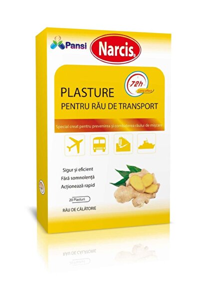 NARCIS Ginger Motion Sickness Patch 20 pcs
