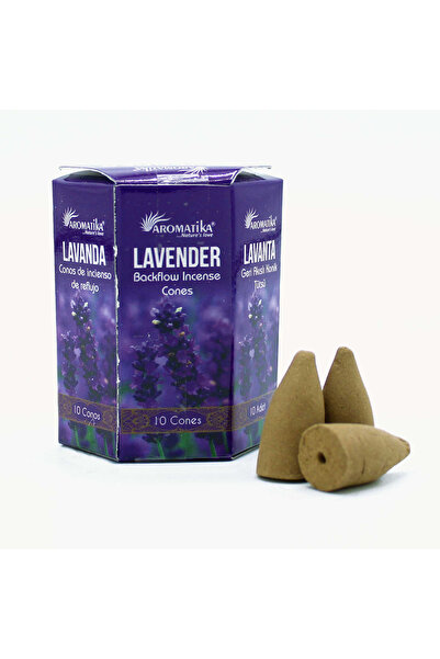 Ancient wisdom Pachet de 10 CONURI de Tamaie Masala Fum Curgator - Lavanda