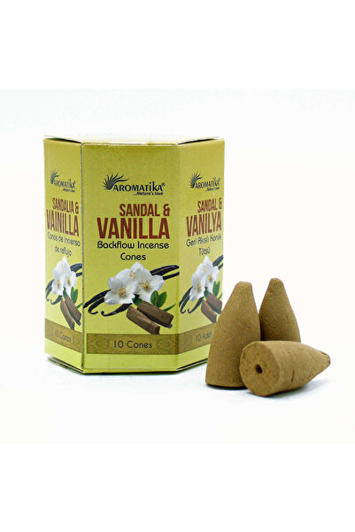 Ancient wisdom Pachet de 10 CONURI de Tamaie Masala Fum Curgator - Lemn de Sa...