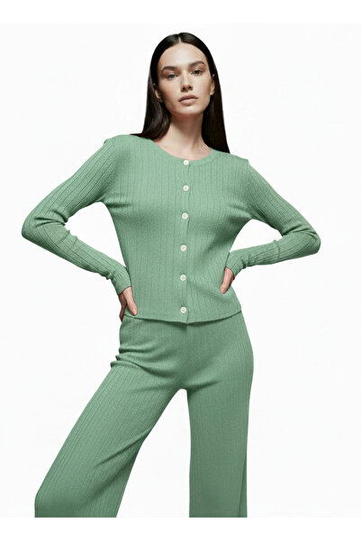 Merlot 100% бавовняна піжама з ґудзиками Pointelle