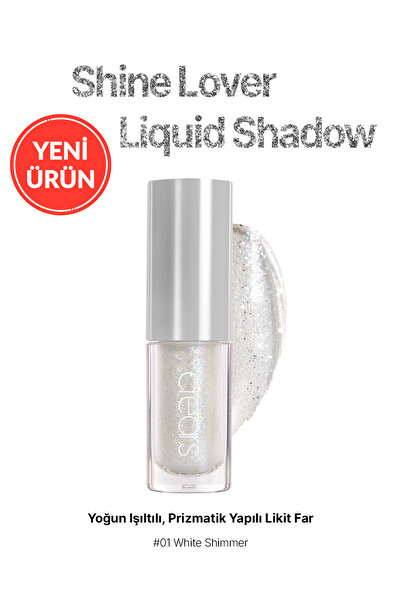 Cre'ars Yoğun Işıltılı, Prizmatik Yapılı Likit Far Shine Lover Liquid Shadow ...