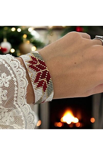 Ezera Brățară elegantă lucrată manual cu mărgele Miyuki, Selma