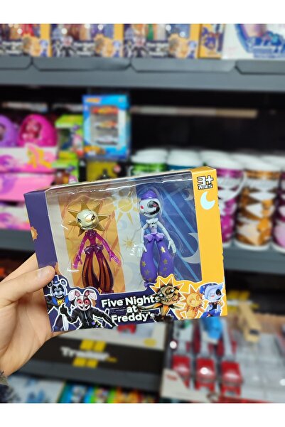VARDEM OYUNCAK مجموعة شخصيات فايف نايتس أت فريديز فناف ساندروب ومووندروب المك...