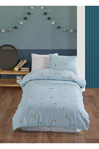 NazeninHome Ranforce 100% Cotton Single Duvet Cover Set |   Sheets