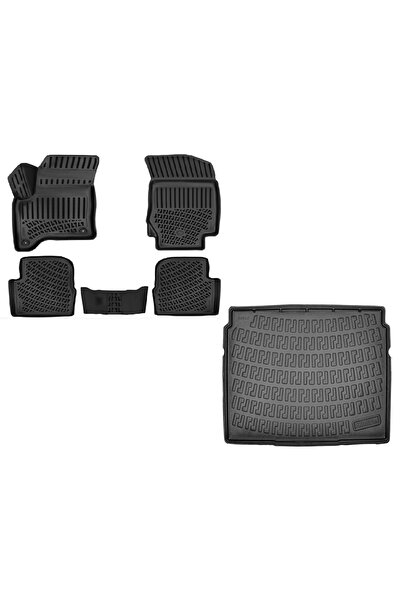 Rizline Peugeot 2008 2025 Sonrası 1.2 Hybrid Uyumlu 3DHavuzlu Paspas + 3D ALT...