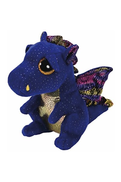 TY Плюш Beanie Boos, драконът Сафир, 15 см