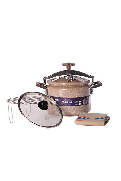 AZAF Granite Coated Steamer Pressure Cooker 11 Liter