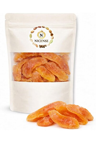 nicense Dried Papaya Slices with Sugar – Sweet & Chewy Tropical Fruit Snack 500g