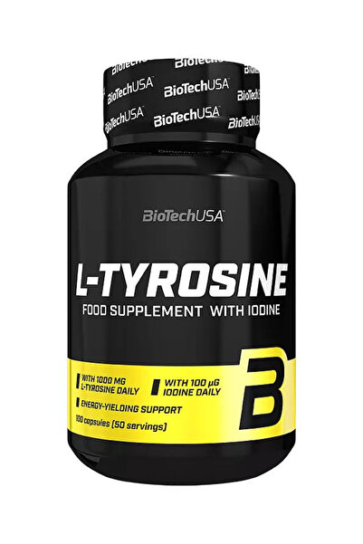 BiotechUSA L- Tirozina,( precursor al adrenalinei si norepinefrinei) 100 caps...