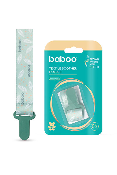 Baboo Текстилна поставка за залъгалка, 0+ месеца