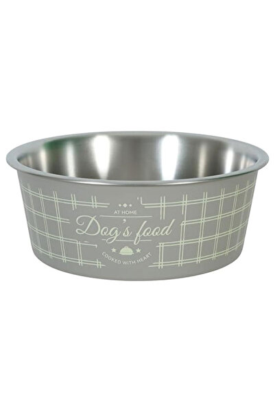 Zolux وعاء طعام للكلاب مانع للانزلاق، لون بيج، سعة 1700 مل