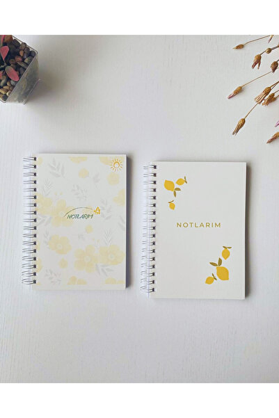 NovaNotlar A6 Size Notepad - Set of 2 - Daily Note - School Notepad - Plannin...