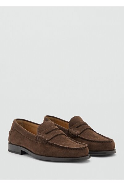 MANGO Man Süet mokasen