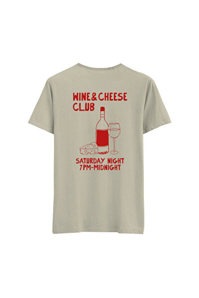 CANDLEMASTORE Wine Cheese Club - Regular T-Shirt