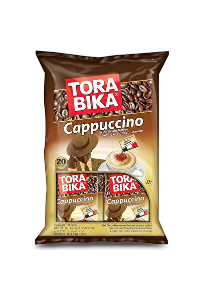 Tora Bika Cappuccino, 25 gm × 20