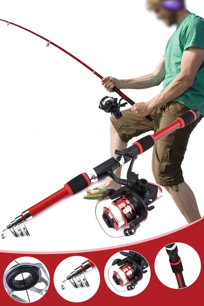 TechnoStation Çantalı Orta Boy Olta Seti Takımı Yem Kanca Olta Seti Takımı 2....