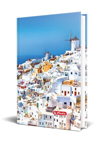 Herlitz Agenda nedatata, format A5, 224 pagini, motiv City