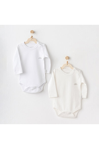 andywawa Baby Body 2 Pcs Long Sleeve Basic Body