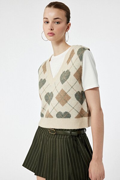 Koton Women's Vest 6Wal20018Ht0D5