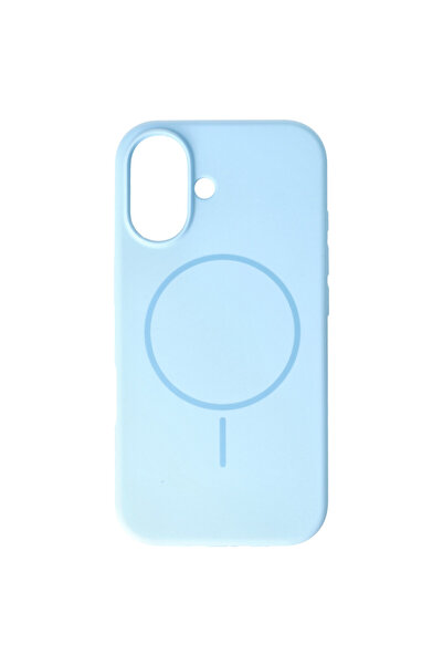 SEP Soft Silicone Case Magsafe Apple iPhone 16 Turquoise