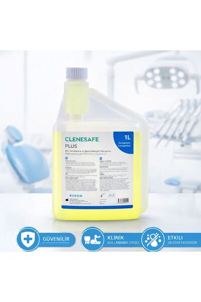 RUSON KİMYA ALET DEZENFEKTANI KLİNİKLER DİŞ KLİNİKLERİ CERRAHİ ALETLER MANİKÜ...