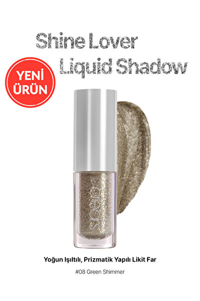 Cre'ars Yoğun Işıltılı, Prizmatik Yapılı Likit Far Shine Lover Liquid Shadow ...