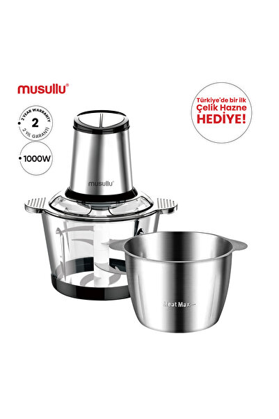 Allians Pratik ve güçlü 3 Litre Doğrayıcı, 6 Bıçaklı MSL-1222-3