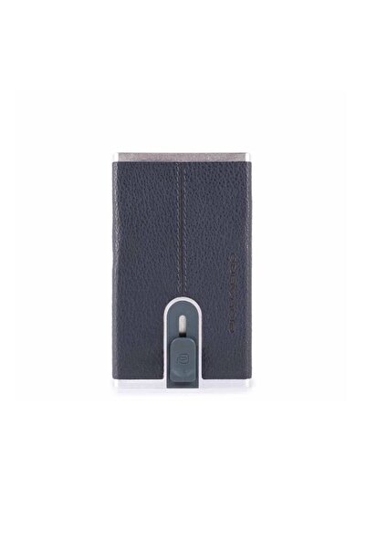 PIQUADRO Piquadro, Черен квадрат, Кожа портфейл, Квадратна плъзгаща се систем...