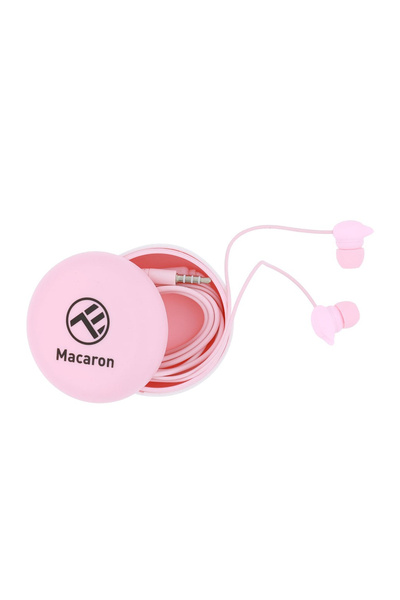 TELLUR Macaron In-Ear Headphones, Pink