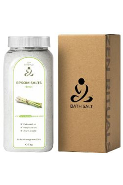 Zen Rituals Английска сол за вана (магнезиев сулфат) с етерично масло от лимо...