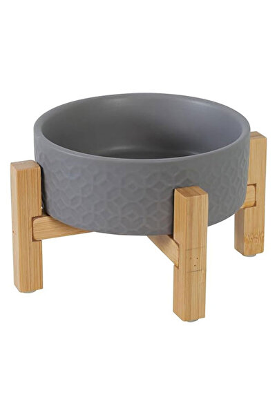 Zolux Keramo Ceramic Bowl Solo Grey 300 ml