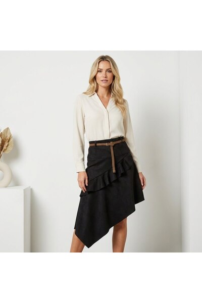 MAXORA SHOP Eco-friendly suede skirt